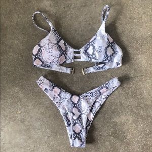New cheeky animal print bikini